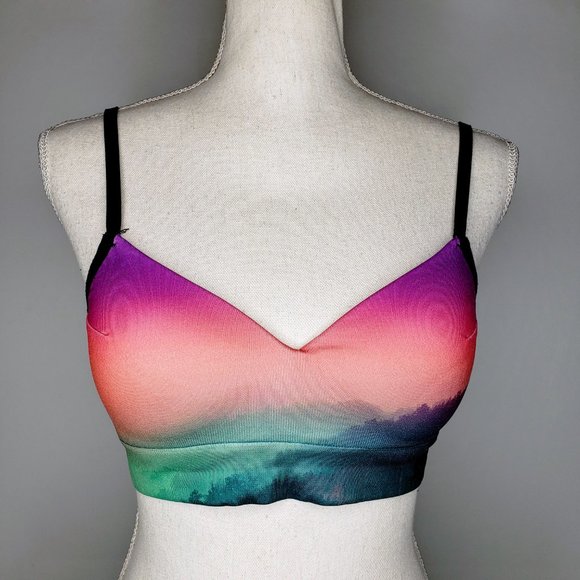 PINK Victoria's Secret Other - Victoria’s Secret Pink Cool & Comfy Multi Color Wireless Bra S
